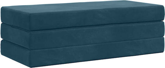Vielseitiger Sitzsack Pouf Blau 120x67x45cm