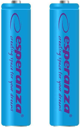 Aaa Batteries Esperanza 1000mah 2pcs Blue