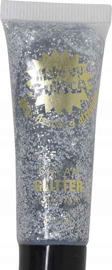 Silver Glitter Face Paint Halloween Makeup Makeup
