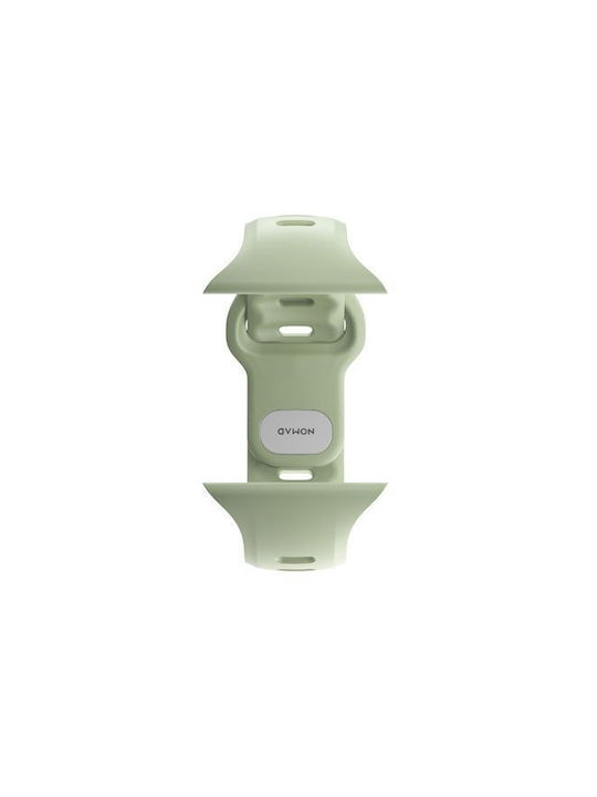 Nomad Tempo Waterproof FKM Silicone Aluminum Strap Pin Apple Watch Series 1-11 38 40 41 42mm & Watch SE 1 2 3 42mm Seagrass Green Nm009780858