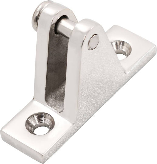 vidaXL Boot-Deck-Zubehör Biminis Scharniere 4 Stück Edelstahl Silber