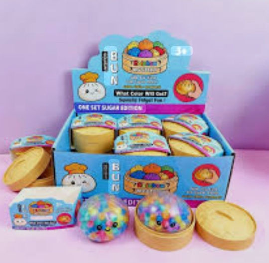 Taba World Дъгов Кнедла Squishy Искрящ Многоцветен