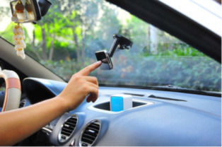 Car Holder Βεντούζα Μαύρη