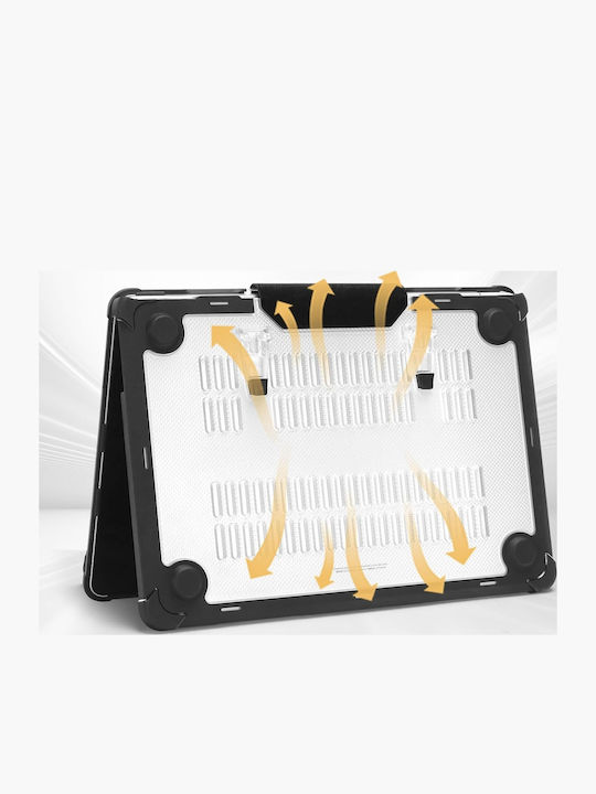 Etui Hard Калъф Прозрачен Покритие Macbook Air 15 15.3" M2 M3 M4