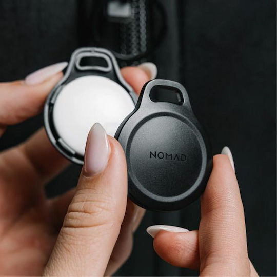 Nomad Rugged Калъф за AirTag в черен цвят 2 броя
