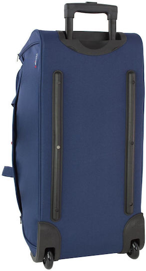 Dielle Sak Voyage 87.8l Blue with Wheels Fabric M70xW33xH38cm