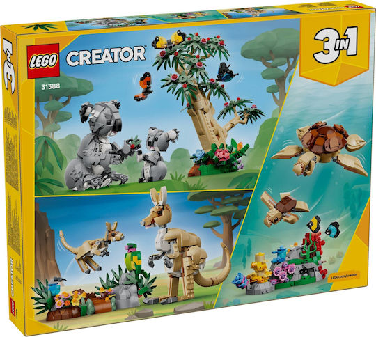 LEGO Creator 3-in-1 Диви Животни Семейство Коали За 10+ Години 1536 Бройки