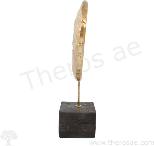 Amme von Agamemnon Keramik 25,2cm Gold Amme von Agamemnon Keramik 25,2cm Gold