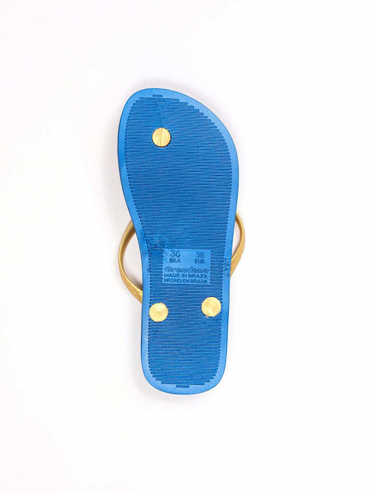 Luma Flip Flops In Yellow Colour