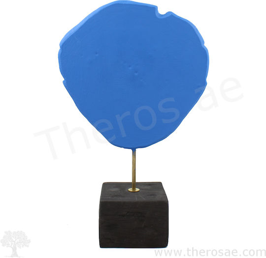 Amme von Agamemnon Keramik 24,8cm Blau