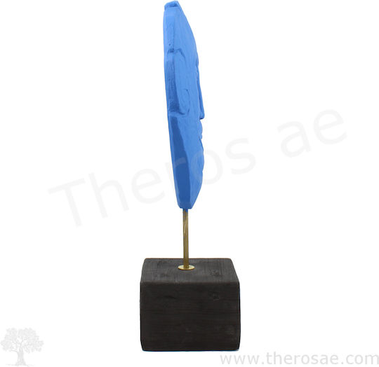 Amme von Agamemnon Keramik 24,8cm Blau