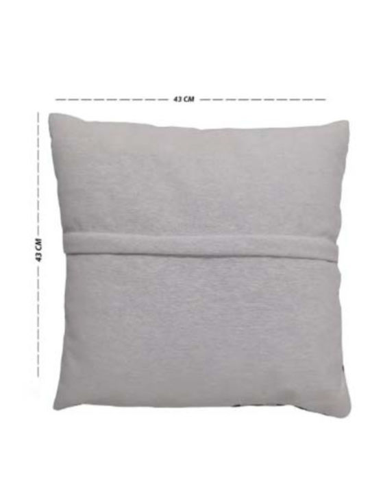 SteweHome Kids Decorative Pillow Case Grey