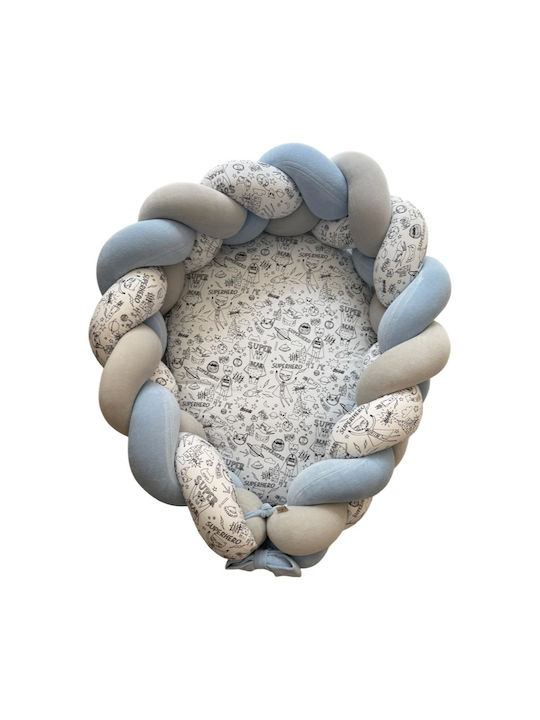 Catriss Baby Nest Pillow Grey 70x100cm