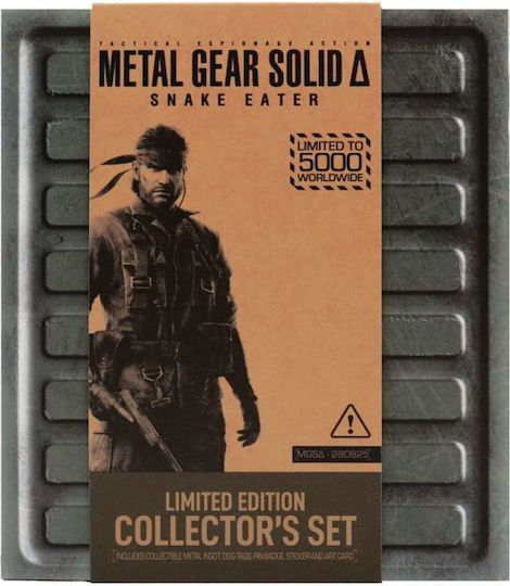 Metal Gear Solid Premium Set Badges Delta Collectors Limited Edition