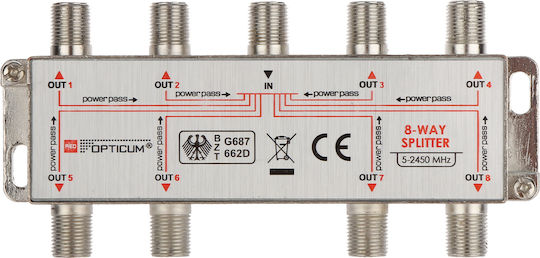 Splitter Ri-8/1f-sat-opti Opticum