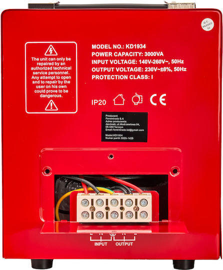 Avr Spannungsregler 3000va 230v Kd1934