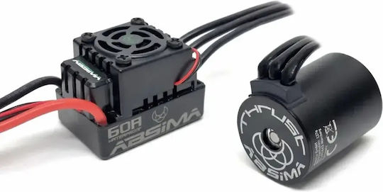 Combo Brushless Absima Eco 60a Motor 3650 4370kv Waterproof Esc 2120005