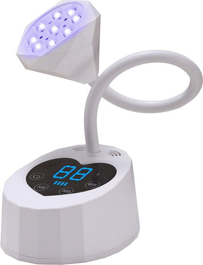 Rechargeable Nail Polish Curing Lamp UV / LED Battery 27W White