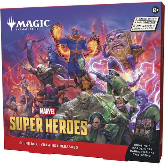 Wizards of the Coast Marvel Super Heroes Magic: The Gathering Booster Box Scene Box - Heroes United (EN)