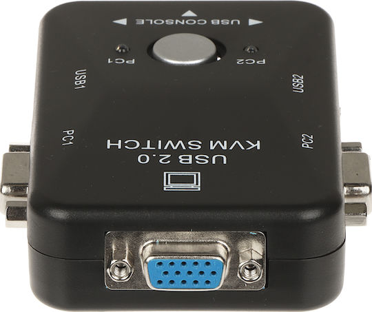 Switch Pavonik Switch Kvm Vga 2x1 Switch 3xusb Hub Box