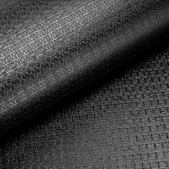 Tapet Autocolant de Perete Negru 200x40cm Lavabil