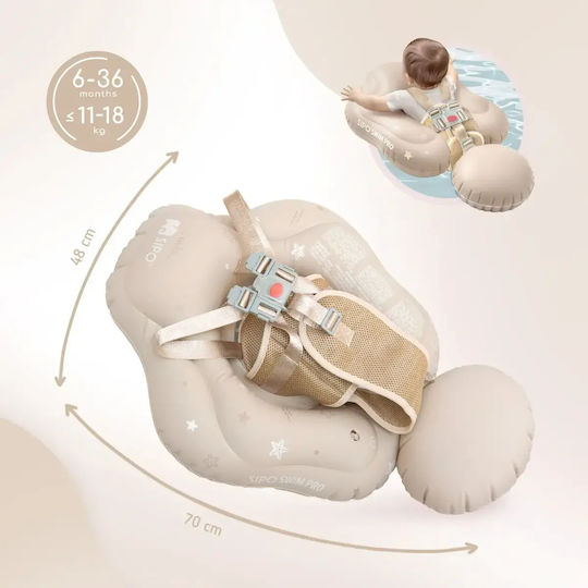 Sipo Swimtrainer With Diameter 70cm Beige