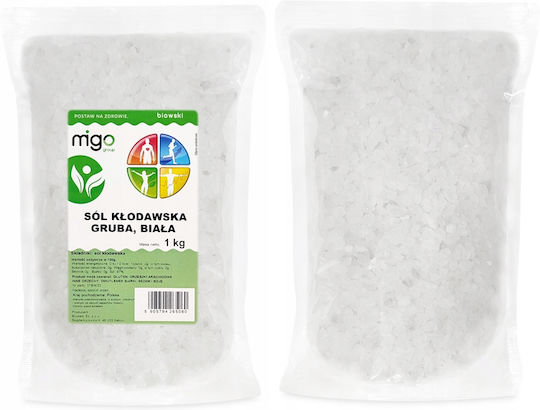 Kłodawa White Coarse Salt Nj 1kg Migogroup