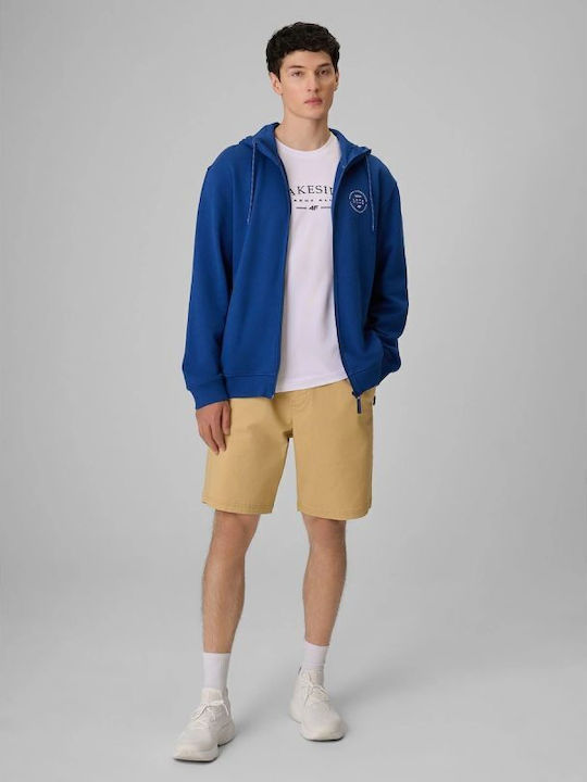 Cardigan With Hood Blue