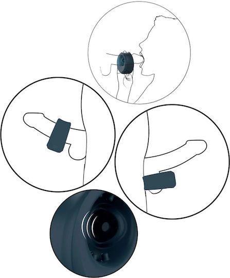 Toyjoy Urban Zephyr Pulsating Stroker & C-ring Blue