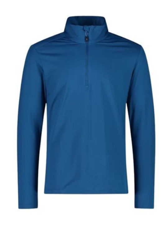 Jachetă Fleece Bărbați Albastră