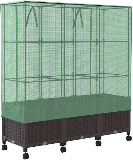 vidaXL 3423066 Gewächshausabdeckung 1,2x0,4x1,44m