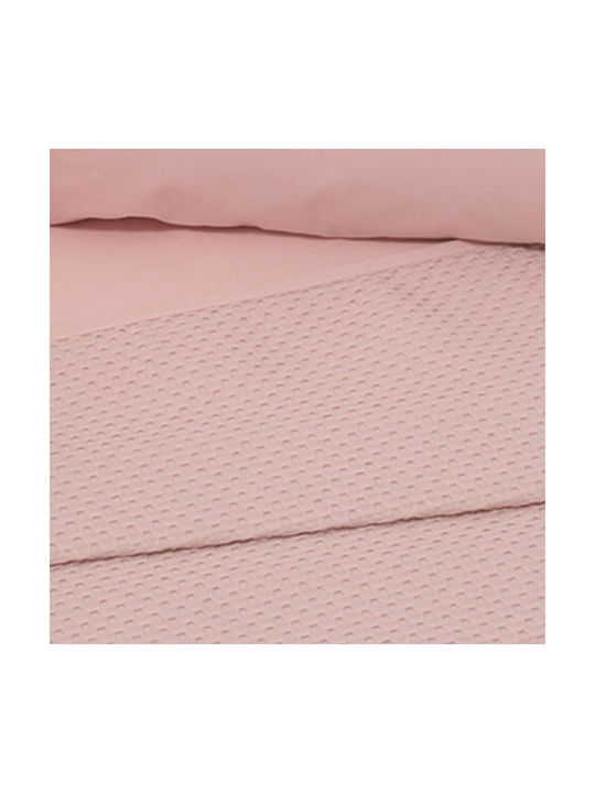 Baby Oliver Set Baby Sheets Cradle Cotton Des. 452 Pink 75x110cm