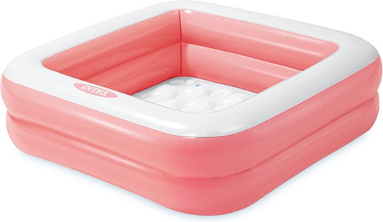 Intex Piscină Pătrată Pentru Copii 57l Gonflabilă 85x85x23cm Albastră
