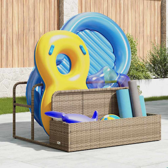 vidaXL Pool Accessories 110x100x57 cm Beige
