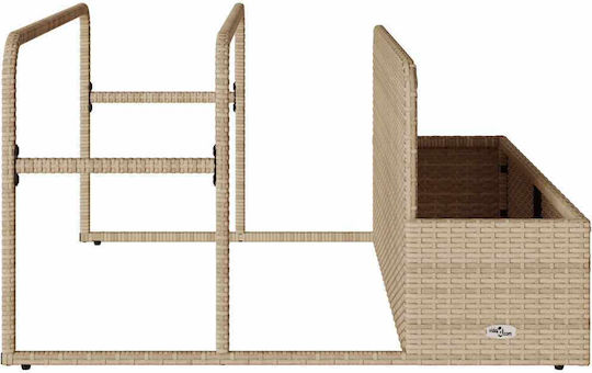 vidaXL Pool Accessories 110x100x57 cm Beige