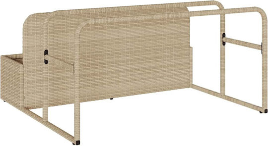 vidaXL Pool Accessories 110x100x57 cm Beige