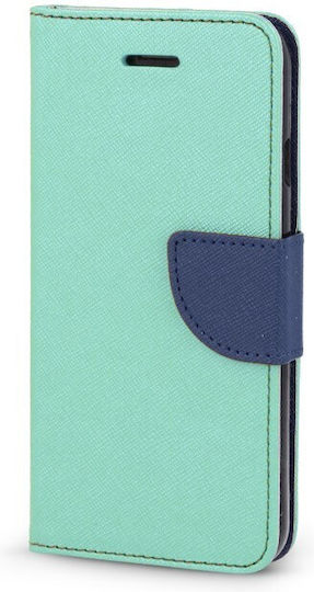 Powertech Wallet Synthetic Leather Turquoise (Huawei Mate 9)