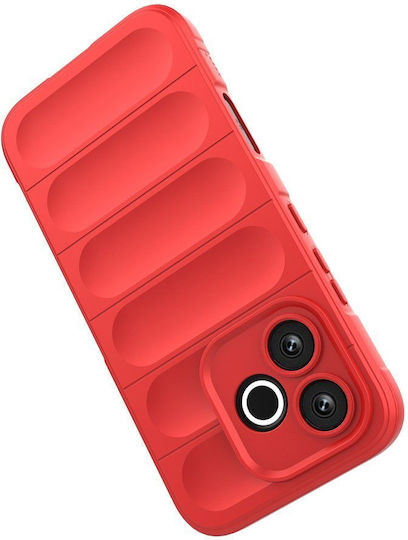 Techsuit Magic Rückseite Umschlag Silikon Rot (Honor 600 Lite)
