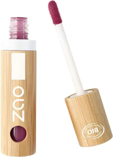 Zao Organic Makeup Organic Lip Ink Matt Long Lasting Lichid Ruj Mat 442 Chic Bordeaux 3.8ml