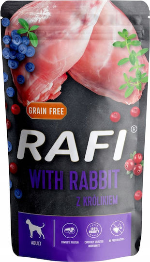 Dolina Noteci Rafi Hrana Umedă Pentru Câini Cu Iepure Și Carne 20x500gr
