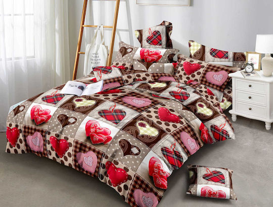 Cotton Market 200x200см Многоцветна