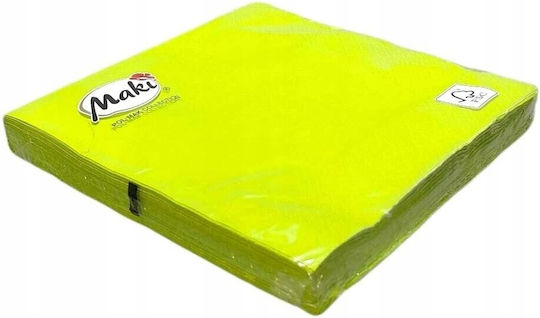 Șervețele Pentru Petreceri Cu 3 Straturi 20 Bucăți Verde Lime Verde