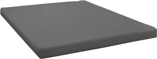 KZ Μονό 90x200εκ. με Λάστιχο Graphite