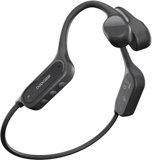 Doogee BoneAir Swim Bone Conduction / Open Ear Bluetooth Handsfree Headphones with Sweat Resistance Black