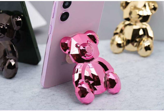 4KOM Stand Bear in Rosa Farbe