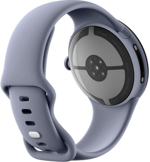 Google Pixel Watch 4 Aluminium 45mm with Heart Rate Monitor (Satin Moonstone Aluminium Case/Moonstone Active Band)