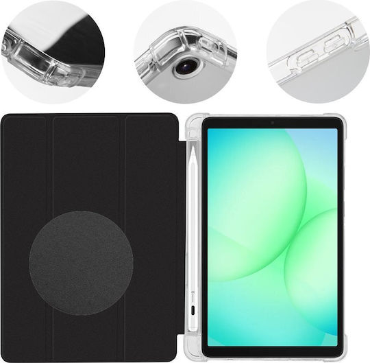 Obal:Me Mistytab Flip Cover Blacη (Samsung Galaxy Tab A11, Galaxy Tab A9)