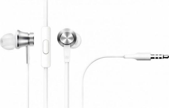 Xiaomi Mi Piston Basic In-ear Handsfree Ακουστικά με Βύσμα 3.5mm Ασημί