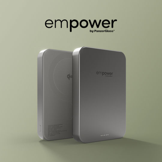 PanzerGlass empower MagSafe 10000mAh 20W με Θύρα USB-C Titanium
