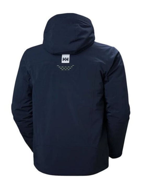 Helly Hansen Insulated 65667-599 Γυναικείο Μπουφάν για Σκι & Snowboard Navy Μπλε
